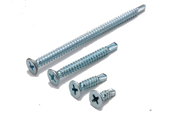FLAT HEAD - A04. Flat head self drilling screw
